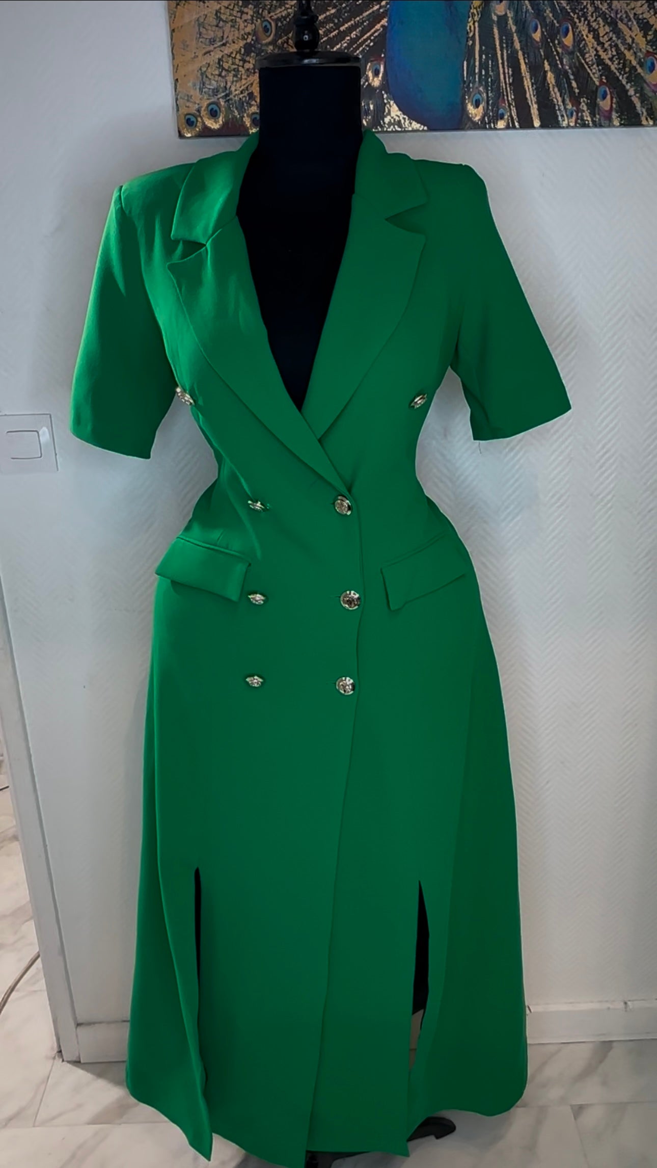 Robe verte