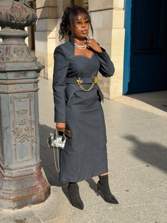 Robe jeans